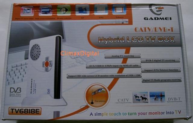 Gadmei Tv6818e Catv Dvb T Freeview Tv Tuner Box For Ps2 gadmei tv6818e catv dvb t freeview tv tuner box for ps2